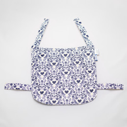 Guizy Couture PPMC - teething pads and baby hood for Guizy baby carrier - Scandinavia Bleu