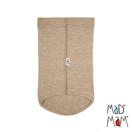 MaM/MaD Natural Woollies Neck Tube Scarf - Driftwood Taupe