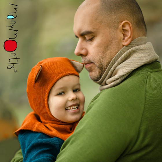MaM/MaD Natural Woollies Neck Tube Scarf