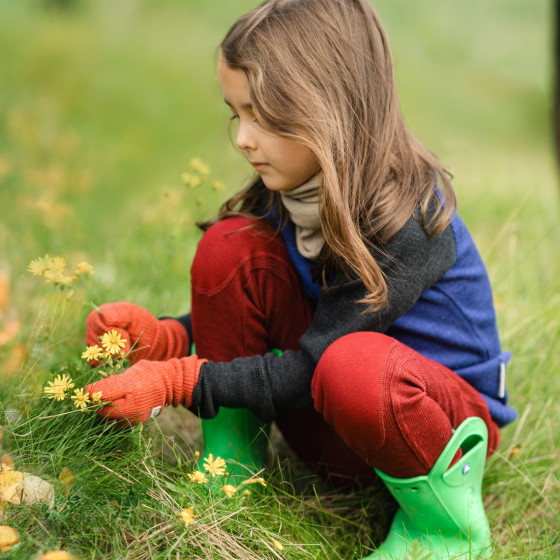 Manymonths Moufles pour bébé en laine mérinos