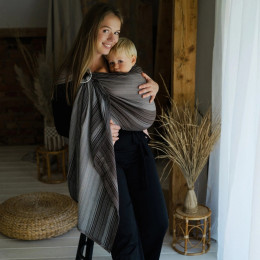Little Frog Ring Sling - Brown Path