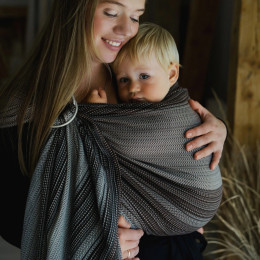 Little Frog Ring Sling - Brown Path