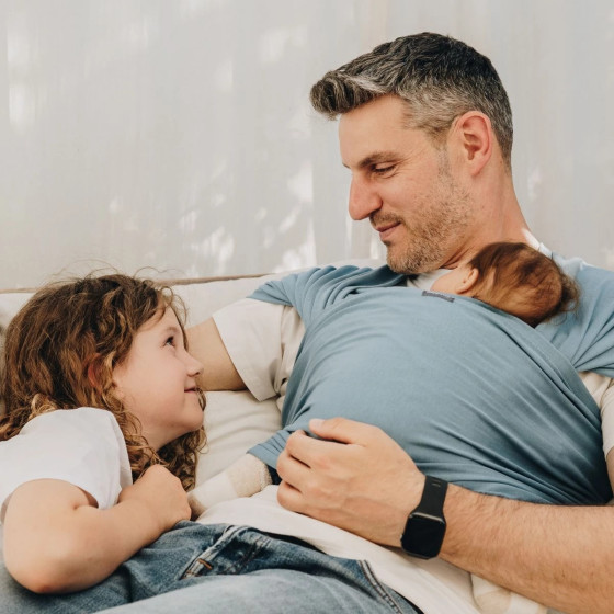 Hoppediz Ocean - Écharpe de portage extensible