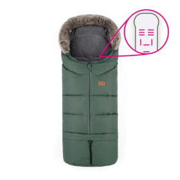Petite&Mars Arctic - Chancelière universelle pour poussette 4 en1 - Veritable Khaki