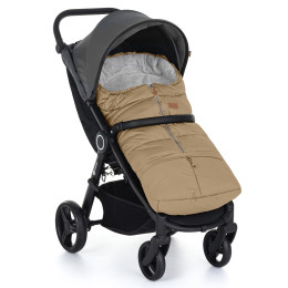 Petite&Mars Jibot - Chancelière universelle pour poussette 3 en1 - Sweet Toffe