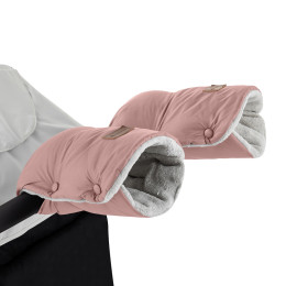 Petite&Mars - Jasie - Moufles universelles d'hiver pour poussette - Rose  - Dusty Pink