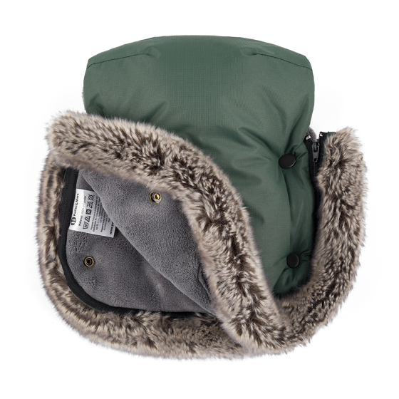 Petite&Mars - Furry - Stroller hand muff / warm gloves