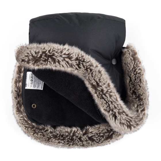 Petite&Mars - Furry - Stroller hand muff / warm gloves