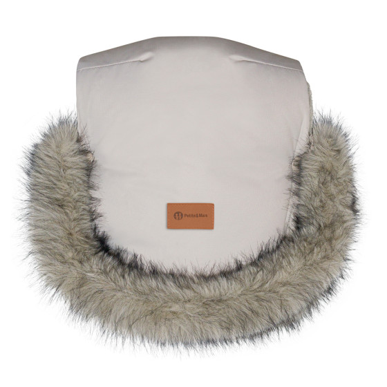 Petite&Mars - Furry - Stroller hand muff / warm gloves