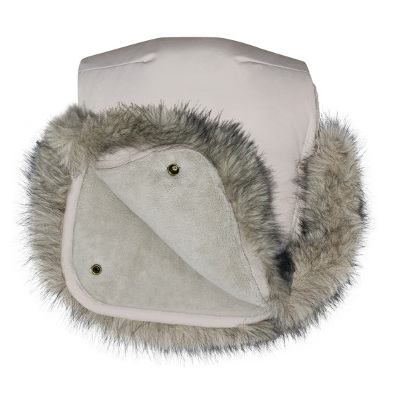Petite&Mars - Furry - Stroller hand muff / warm gloves