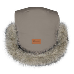 Petite&Mars - Furry - Moufles d'hiver fourrées pour poussette - Mocha Mouss