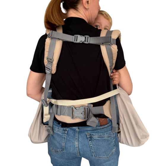 copy of Love and Carry Couverture de Portage toutes saisons en Softshell Noir Love and Carry porte-bébés