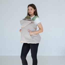 copy of Love and Carry Couverture de Portage toutes saisons en Softshell Noir Love and Carry porte-bébés