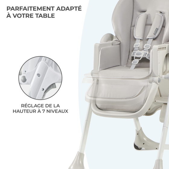 Kinderkraft Yummy - Chaise haute pliable