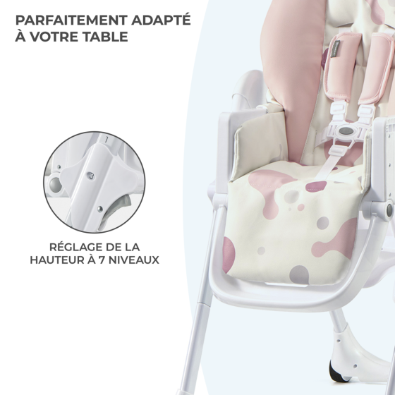 Kinderkraft Yummy - Chaise haute pliable