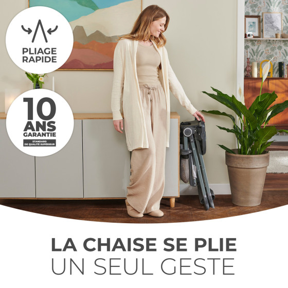 Kinderkraft Foldee - chaise haute pliable
