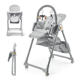 Kinderkraft Lastree - Baby high chair - Grey