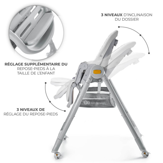 Kinderkraft Lastree - Baby high chair