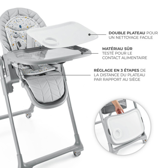 Kinderkraft Lastree - Baby high chair