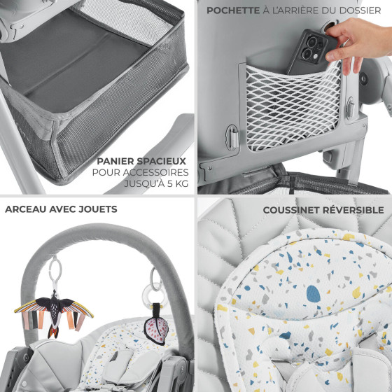 Kinderkraft Lastree - Baby high chair