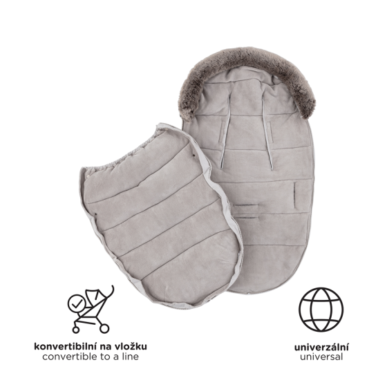 Petite&Mars - Comfy - Chancelière universelle pour poussette 4 en 1