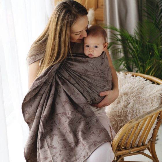 Little Frog Ring Sling - Linen Joy of Life Little Frog