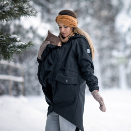 Fun2BeMum Parka Softshell Manteau de Grossesse et Portage Fun2bemum