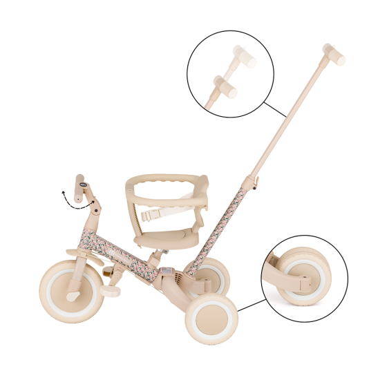 Petite&Mars - Turbo - Tricycle Enfant Multifonctionnel 5en1 Petite&Mars - Turbo - Tricycle Enfant Multifonctionnel 5en1