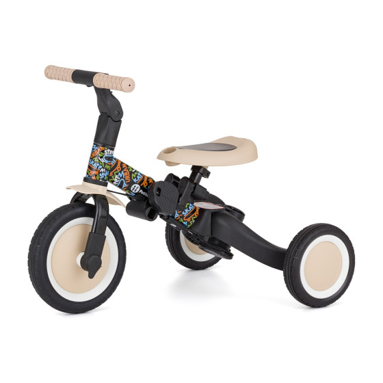 Petite&Mars - Turbo - Tricycle Enfant Multifonctionnel 5en1 Petite & Mars