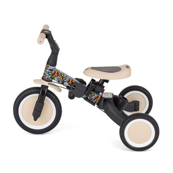 Petite&Mars - Turbo - Tricycle Enfant Multifonctionnel 5en1 Petite & Mars