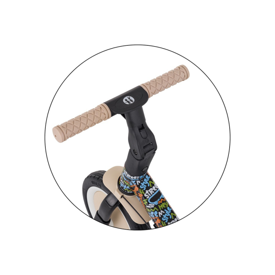 Petite&Mars - Turbo - Tricycle Enfant Multifonctionnel 5en1 Petite & Mars
