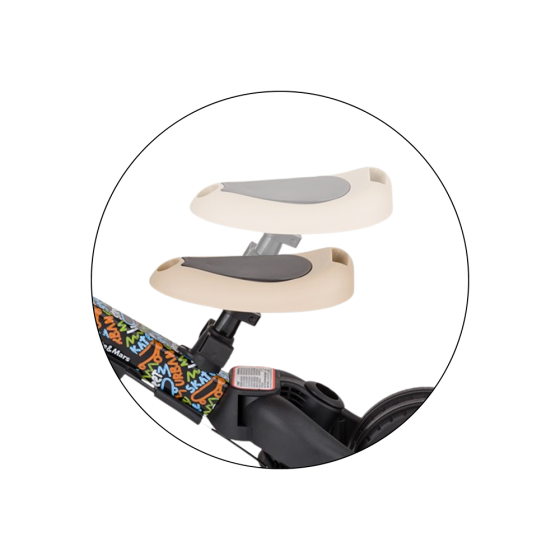 Petite&Mars - Turbo - Tricycle Enfant Multifonctionnel 5en1 Petite&Mars - Turbo - Tricycle Enfant Multifonctionnel 5en1