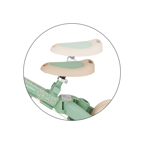 Petite&Mars - Turbo - Tricycle Enfant Multifonctionnel 5en1 Petite&Mars - Turbo - Tricycle Enfant Multifonctionnel 5en1