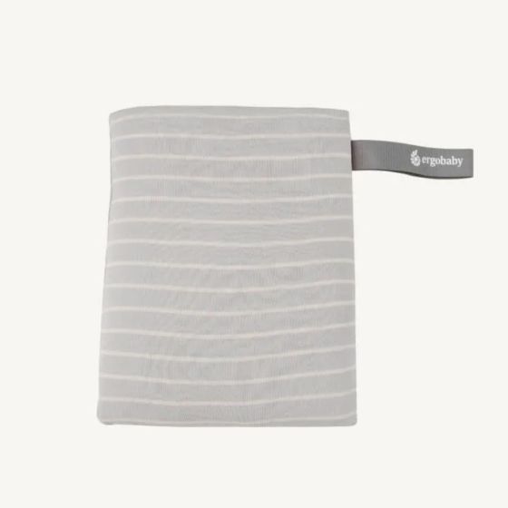 Ergobaby Aura Knit Gris Rayé - Écharpe de Portage Extensible Ergobaby Ergobaby Aura Knit Gris Rayé - Écharpe de Portage Extensible Ergobaby