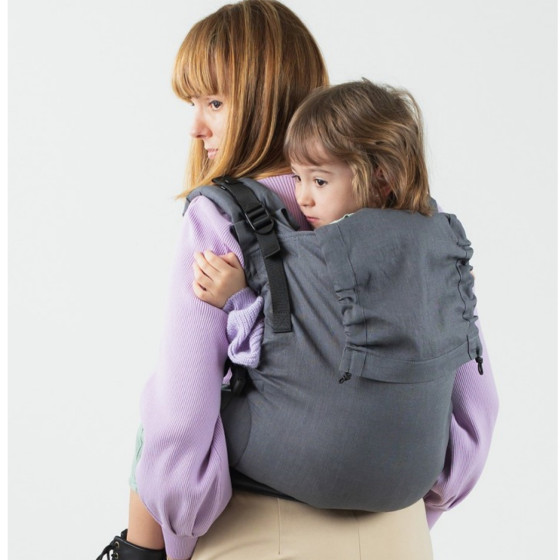 Isara Preschooler Graphite Linen - Porte-enfant en Lin Isara Preschooler Graphite Linen - Porte-enfant en Lin