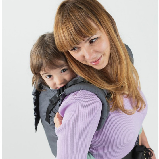 Isara Preschooler Graphite Linen