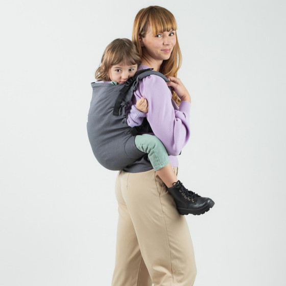 Isara Preschooler Graphite Linen - Porte-enfant en Lin Isara Preschooler Graphite Linen - Porte-enfant en Lin