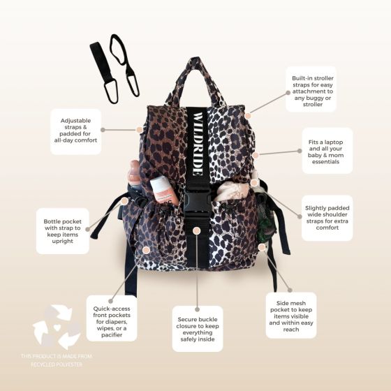 Wildride Recycled adult Backpack Wildride Wildride Recycled adult Backpack Wildride