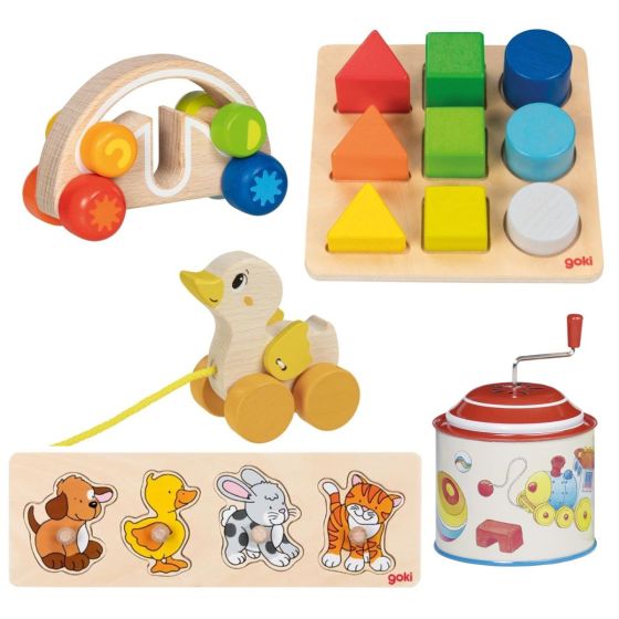 Goki Coffret cadeau Goki jeux en bois