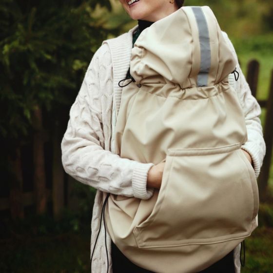 Little Frog Baby Cover Softshell - Beige Little Frog