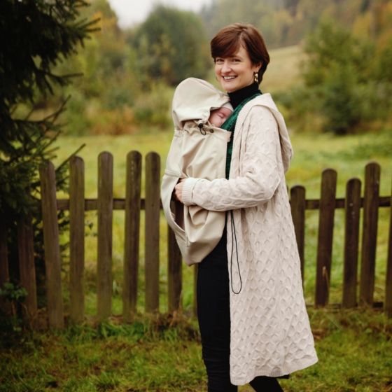 Little Frog Couverture Imperméable de protection - Beige Little Frog