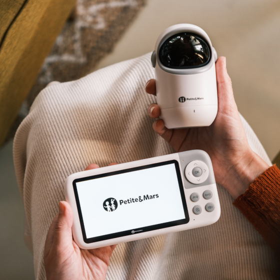 Petite&Mars - Eve 5.0 - Babyphone numérique avec moniteur vidéo