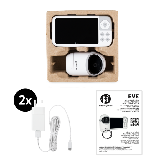 Petite&Mars - Eve 5.0 - Digital Baby Monitor