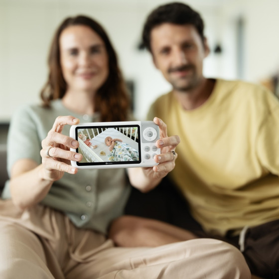 Petite&Mars - Eve 5.0 - Babyphone numérique avec moniteur vidéo