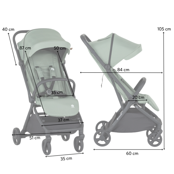 Petite&Mars - Flip - Stroller