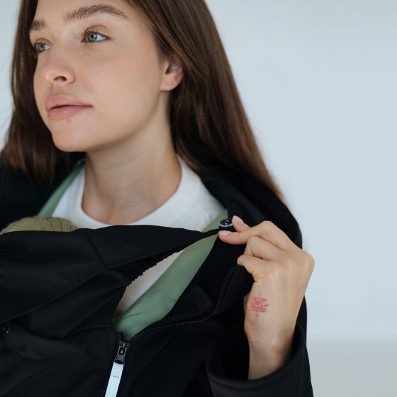 Love and Carry Veste Softshell 3 en 1 de Portage et de Grossesse Love and Carry porte-bébés