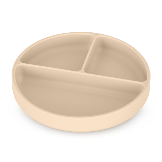 Petite&Mars - Silicone round divided plate with suction pad TAKE&MATCH 6m+