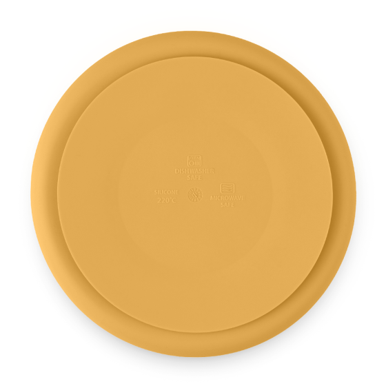 Petite&Mars - Silicone round divided plate with suction pad TAKE&MATCH 6m+