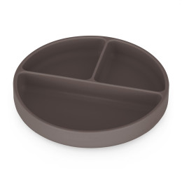 Petite&Mars - Silicone round divided plate with suction pad TAKE&MATCH 6m+