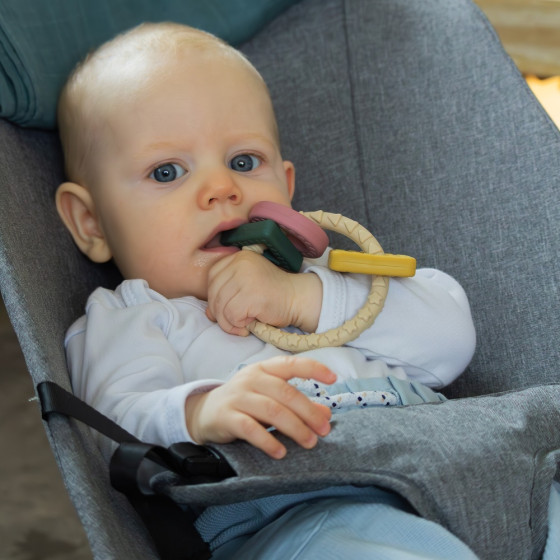 Petite&Mars  - Silicone teether Figures 0m+